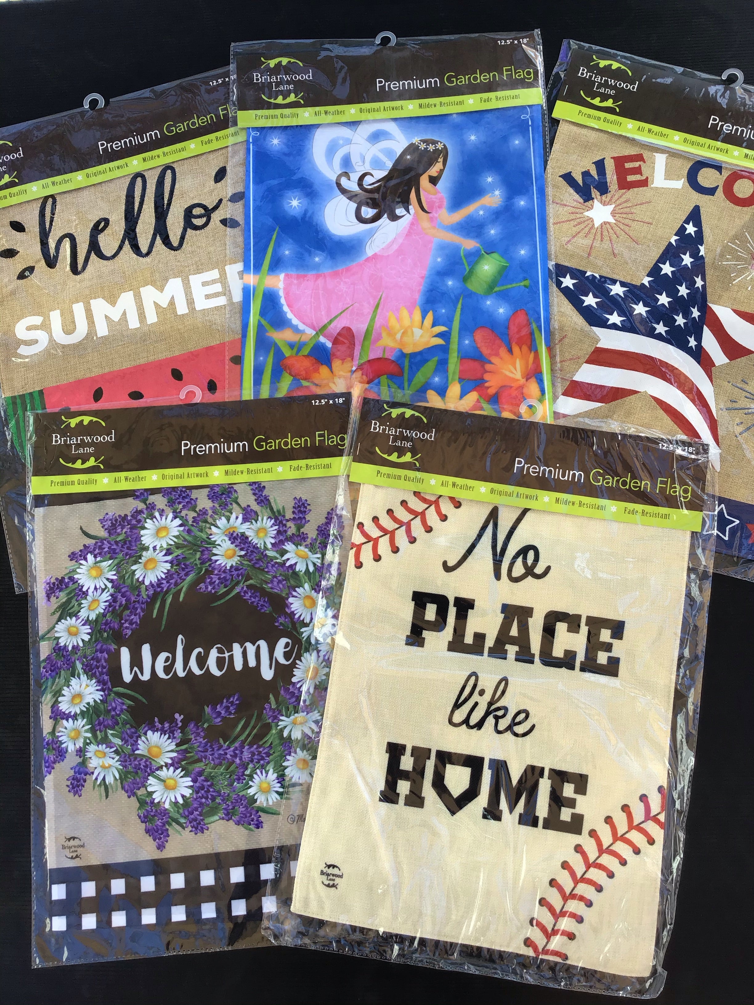 American Home Everyday Burlap Garden Flag 18" X 12.5" Briarwood Lane American Home Everyday Burlap Garden Flag 18" X 12.5" Briarwood Lane