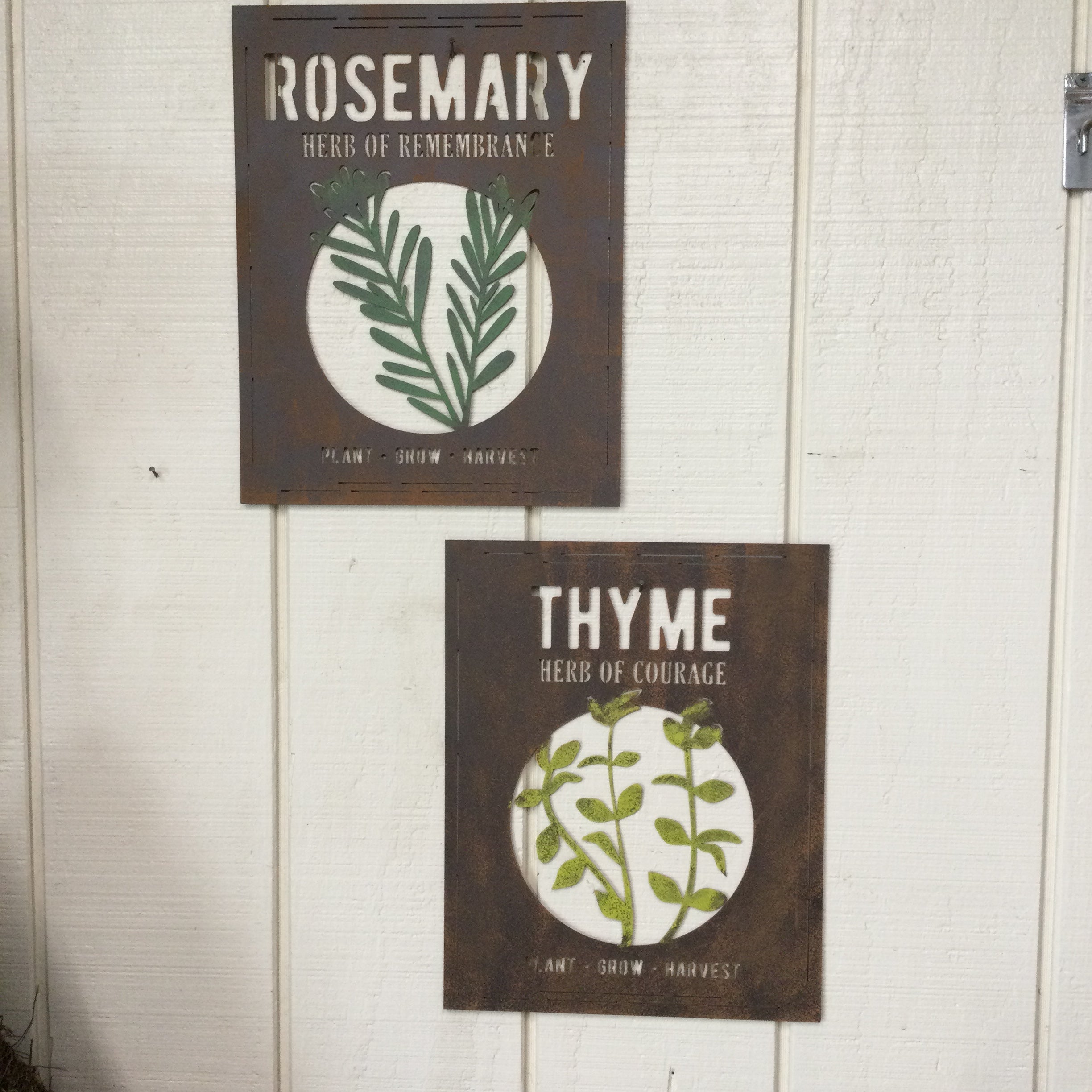 Herb Wall Sign