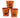4" Jack-O-Lantern Pot Cover