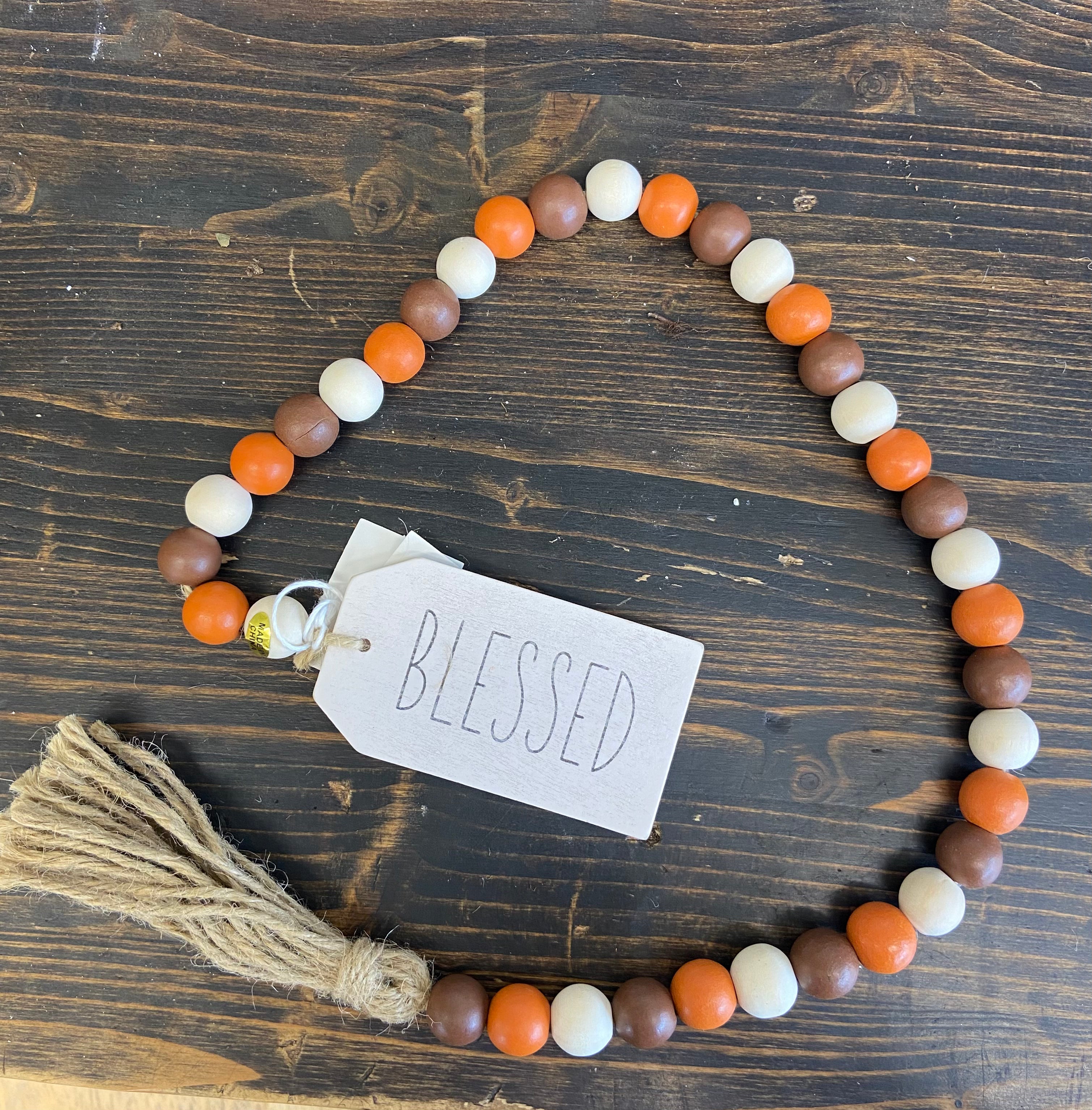 Fall Garland with Message