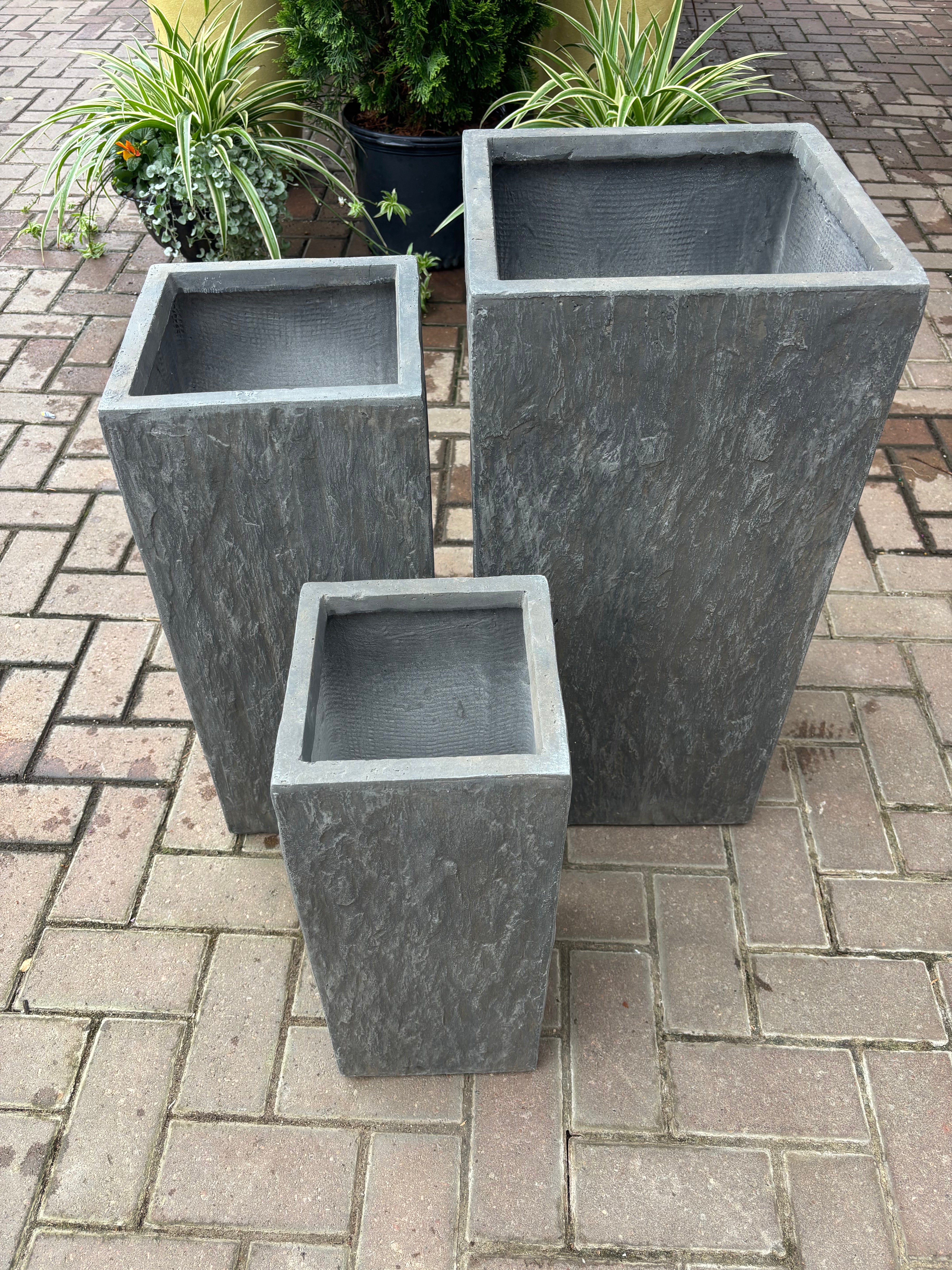 New Slate Planters