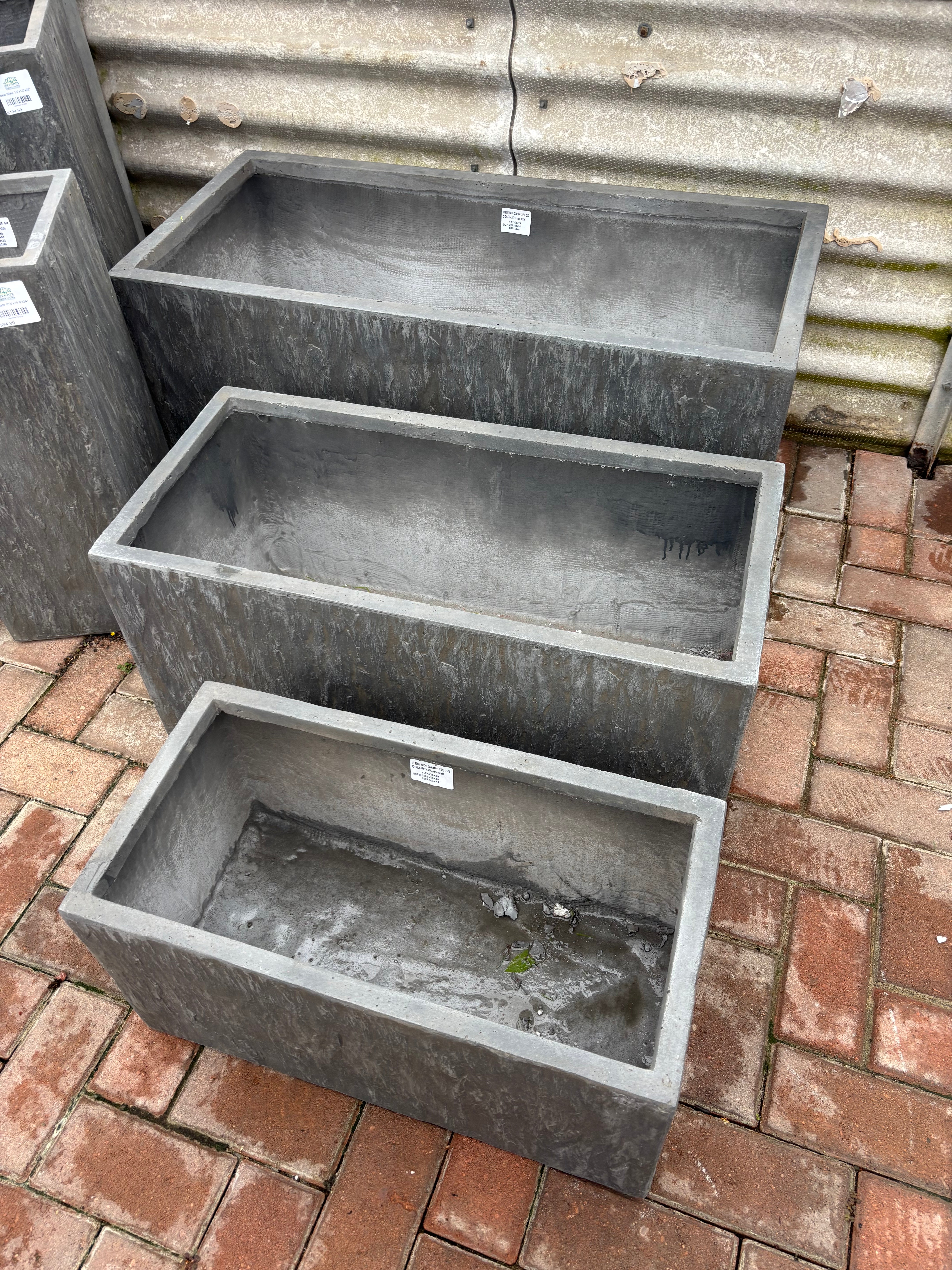 New Slate Planters