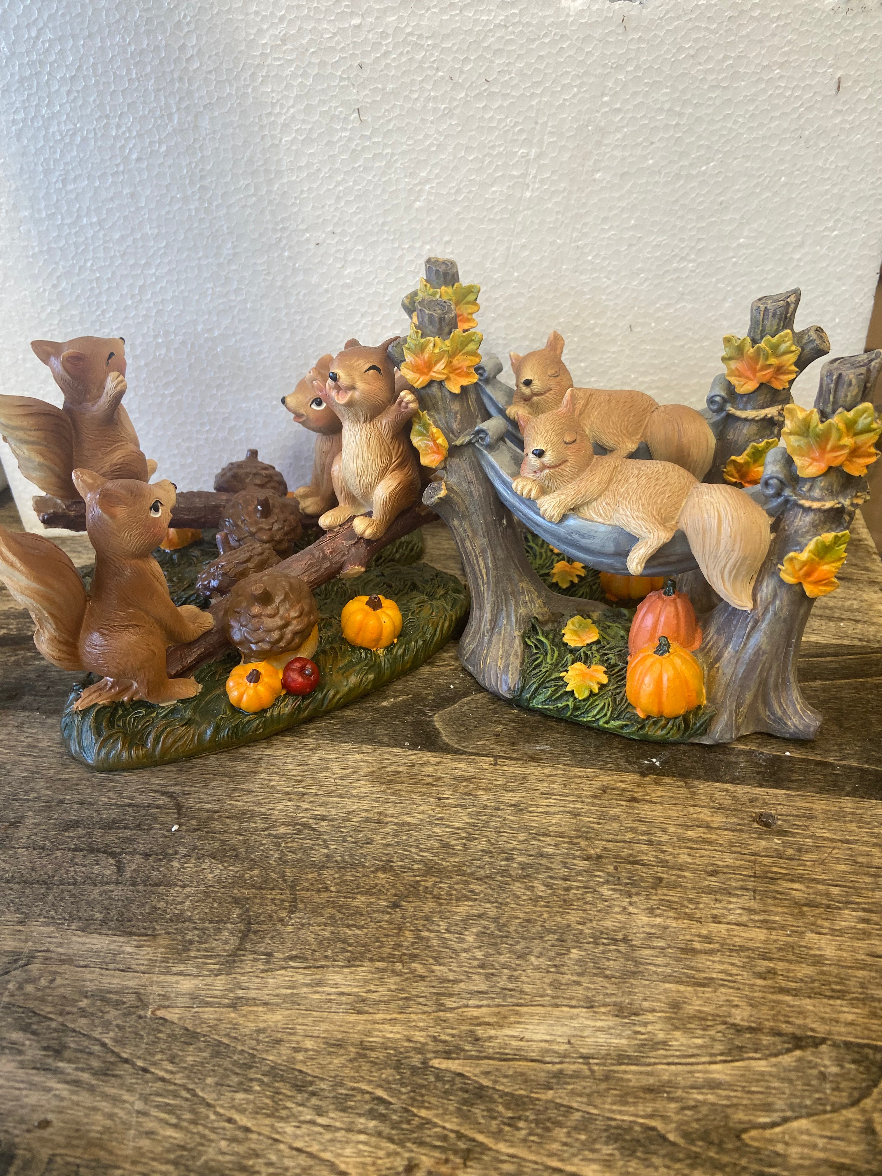 Squirrel Figurines