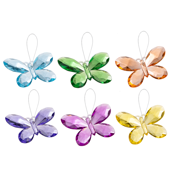 Acrylic Hanging Butterflies