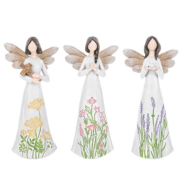 Wildflower Angel Figurines