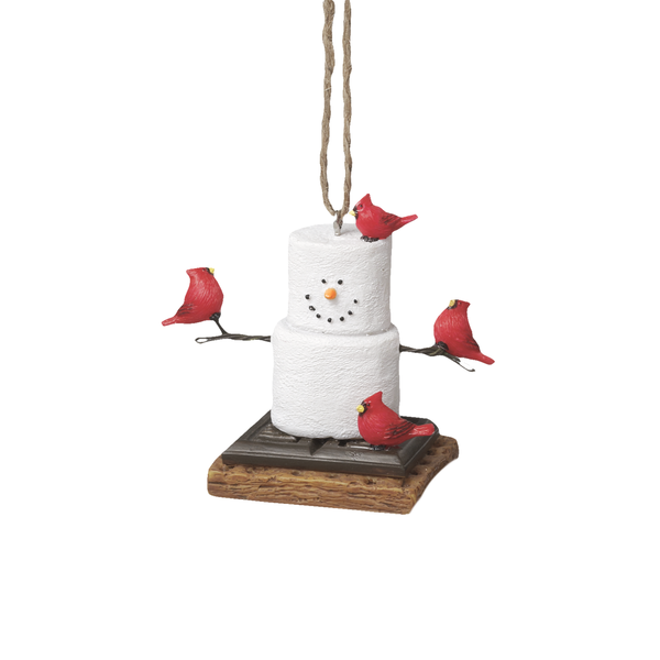 Smores Cardinal Ornament