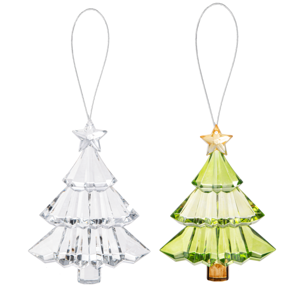 Acrylic Christmas Tree Ornament