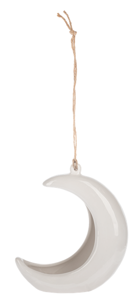 Crescent Moon Hanging Planter