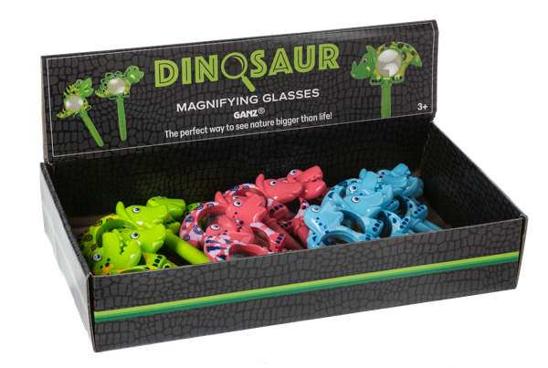 Dinosaur Magnifying Glasses in Display