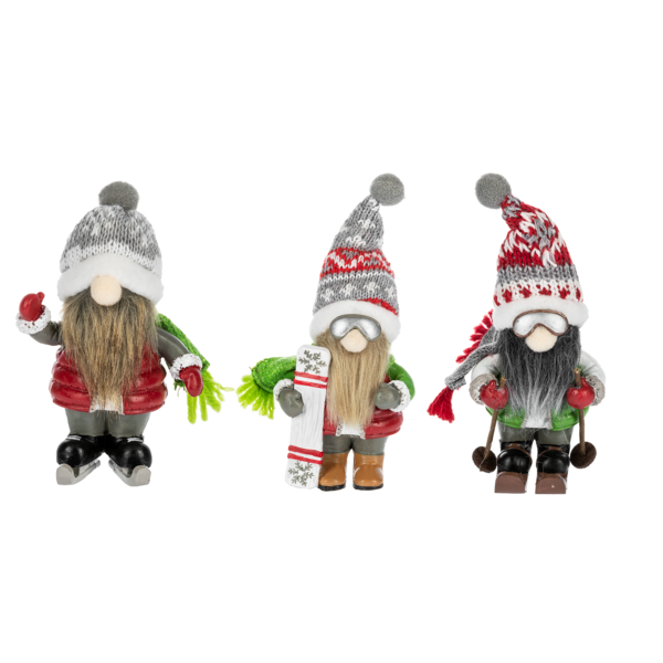 Ski Lodge Gnome Figurine