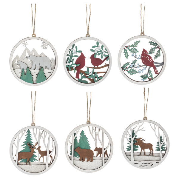 Nature's Noel Laser Cut Ornament