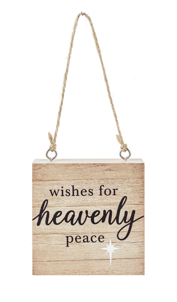 Wishes for heavenly peace