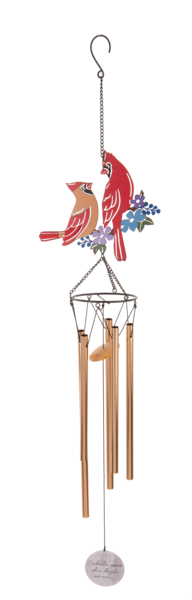 Bereavement Cardinal Windchime