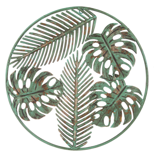 Cut-Out Plant Leaves Wall Decor