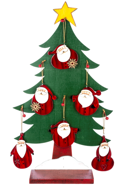 Santa Ornament