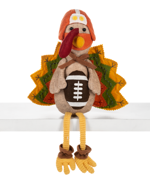 Touchdown Turkey Shelfsitters
