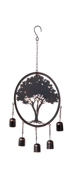 Antique Bronze Tree of Life Windchime