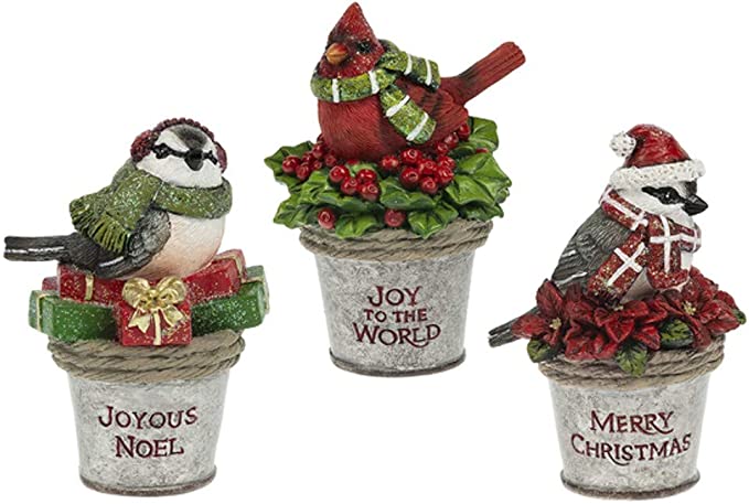 Christmas Bird Figure