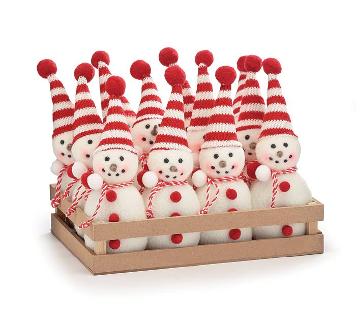 Plush Christmas Snowmen
