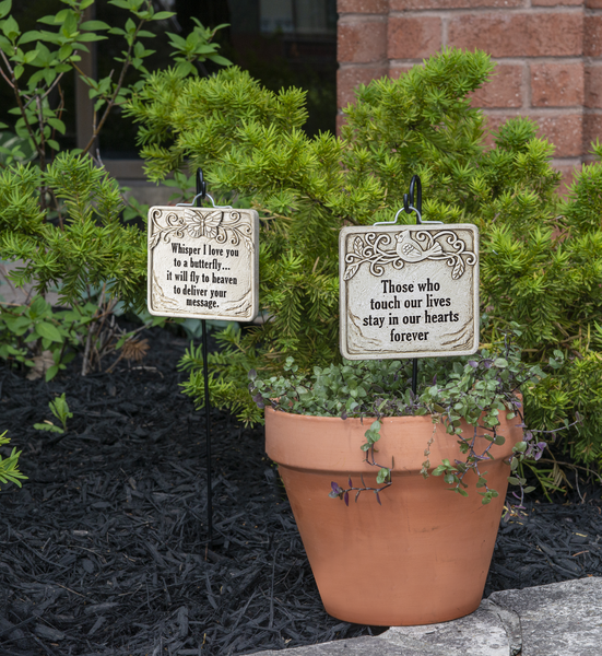 Memorial Garden Plaques with Stake