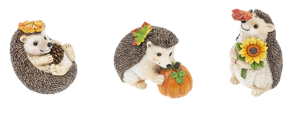 Fall Hedgehog Figure