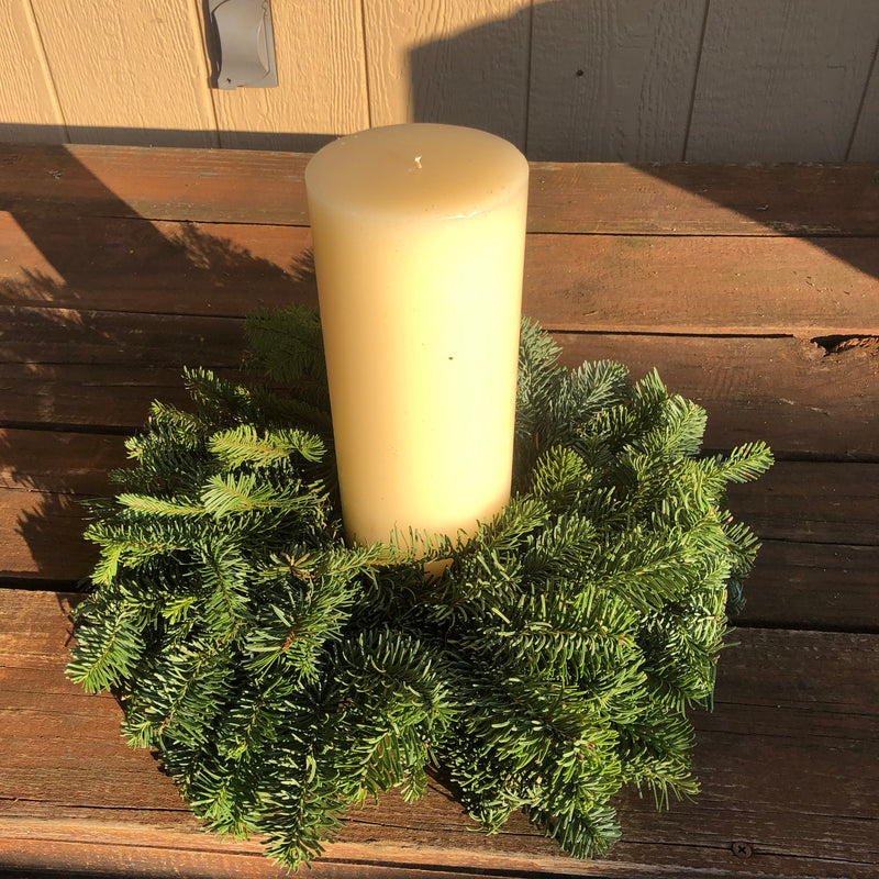 Candle Ring Wreath