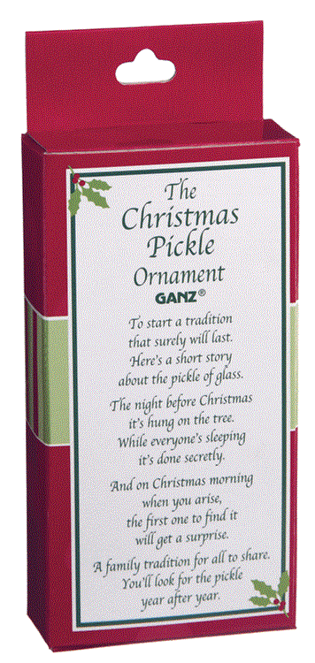 Pickle Ornament in Gift Box