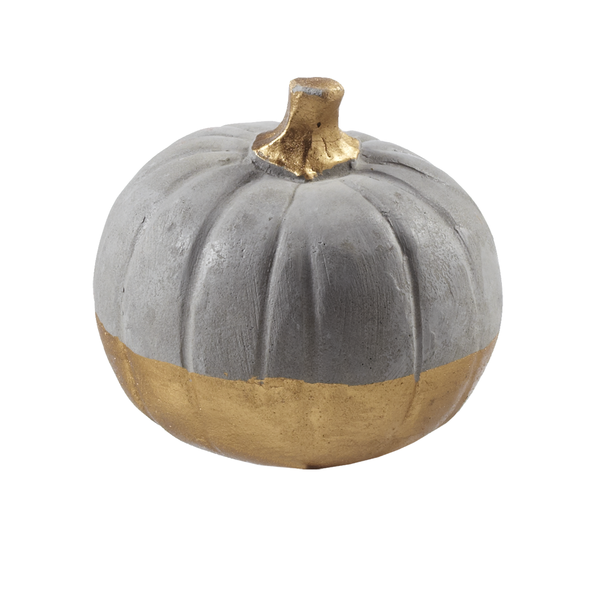 Cement Pumpkin