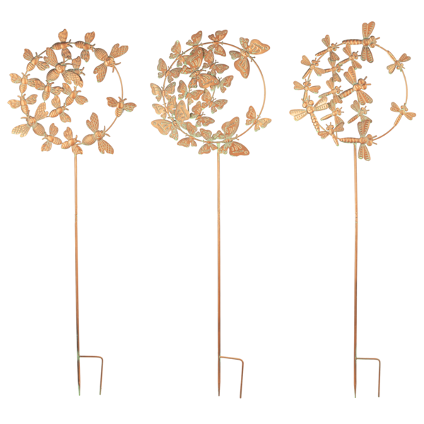 Bee/Butterfly/Dragonfly Garden Stakes