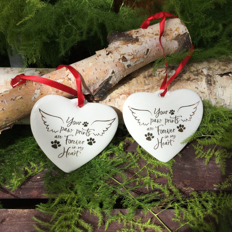 Paw Print Ornament