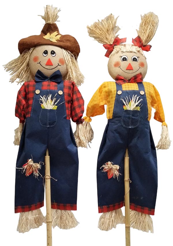 60” Scarecrow Friends