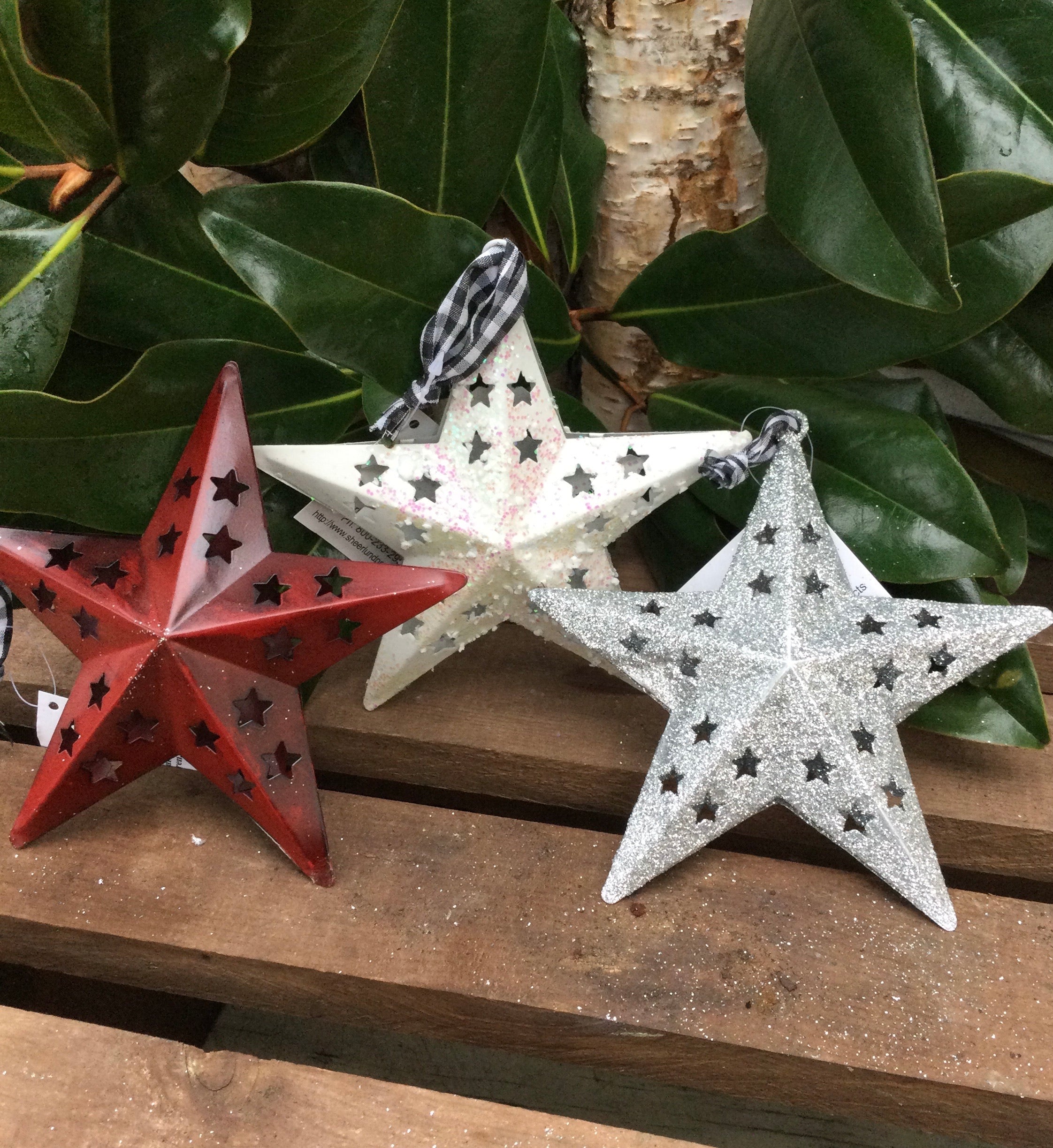 6” Metal Star Ornament