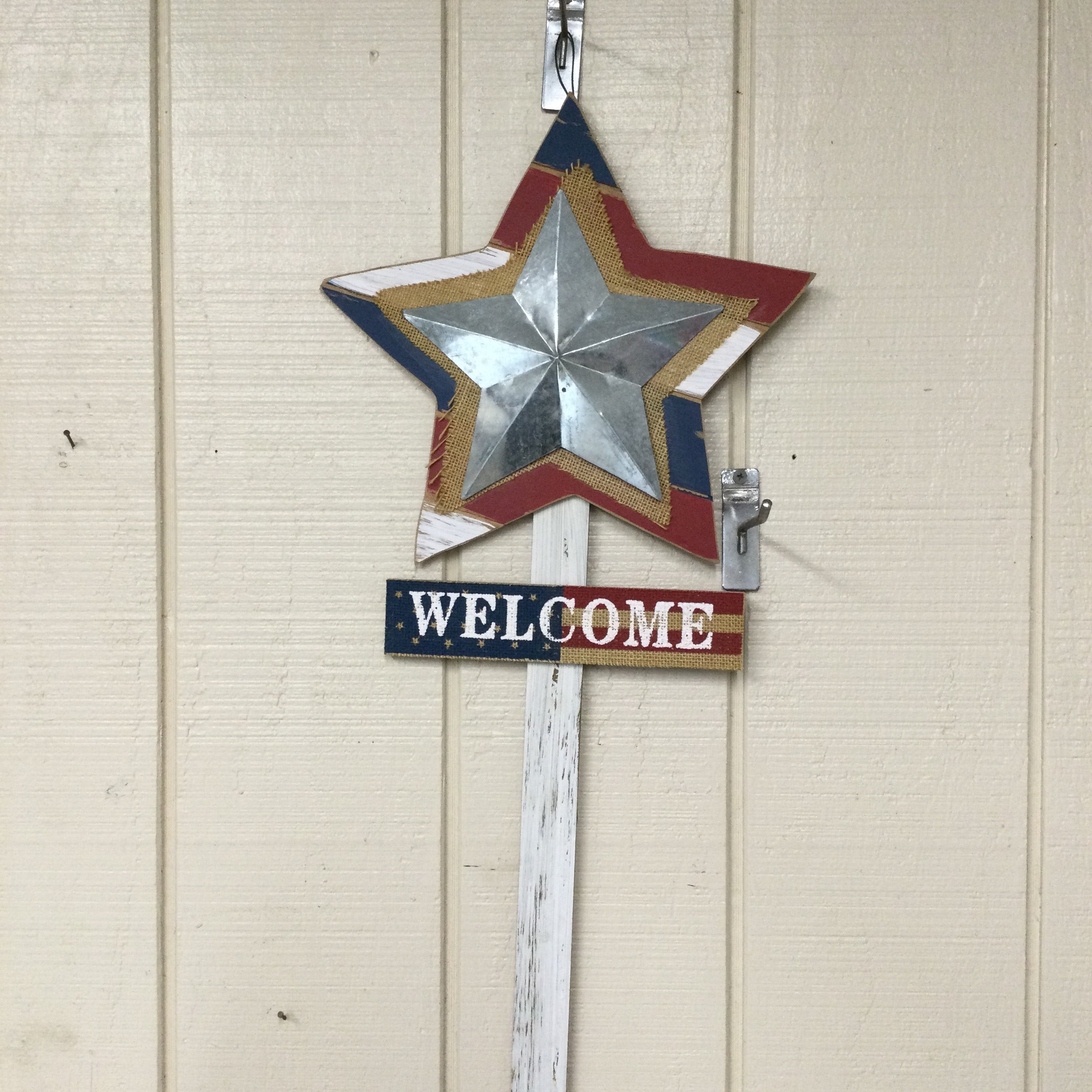 36” Welcome Stake