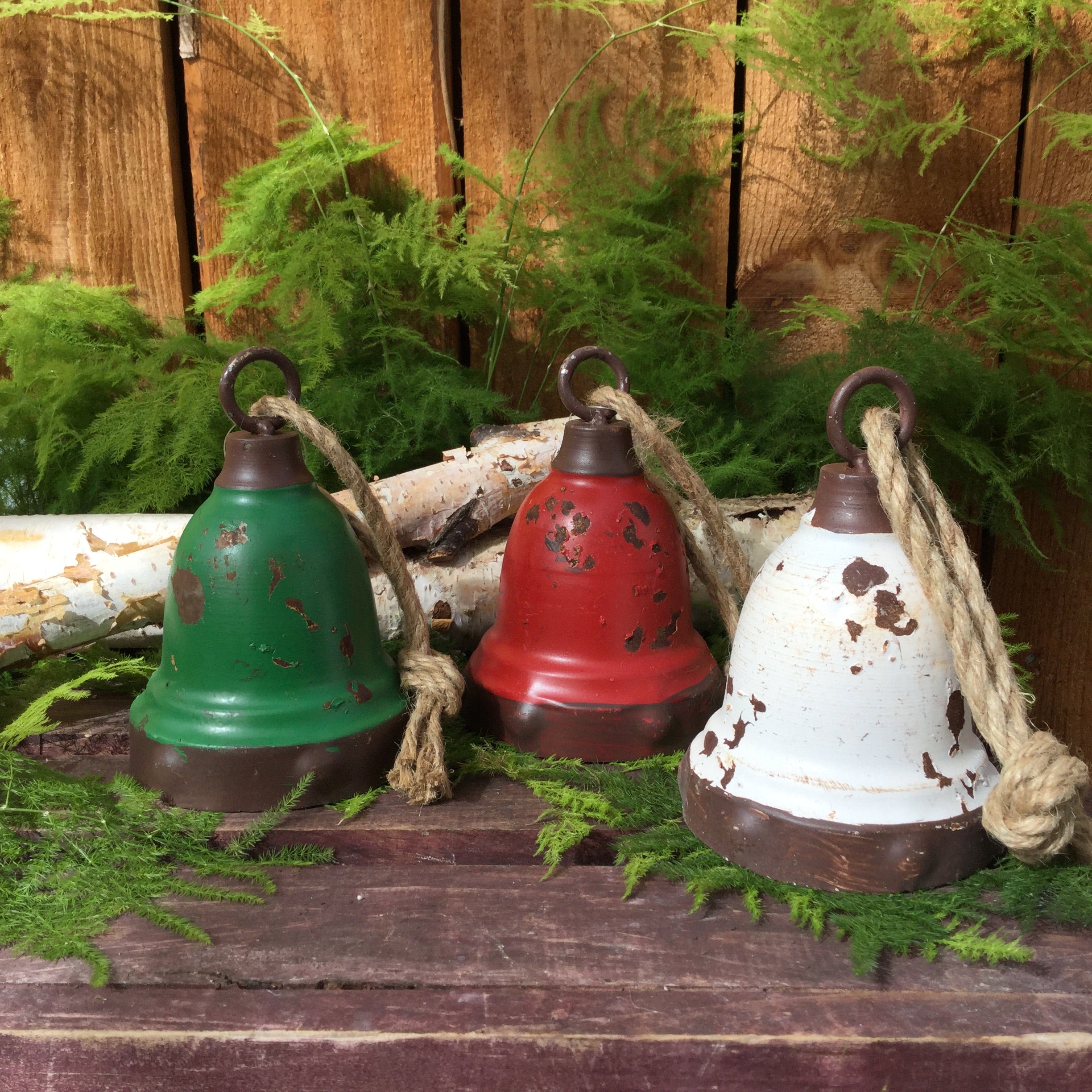 Rustic Bell Ornament