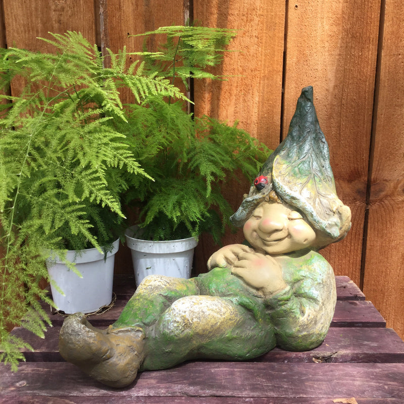 Laying Garden Gnome