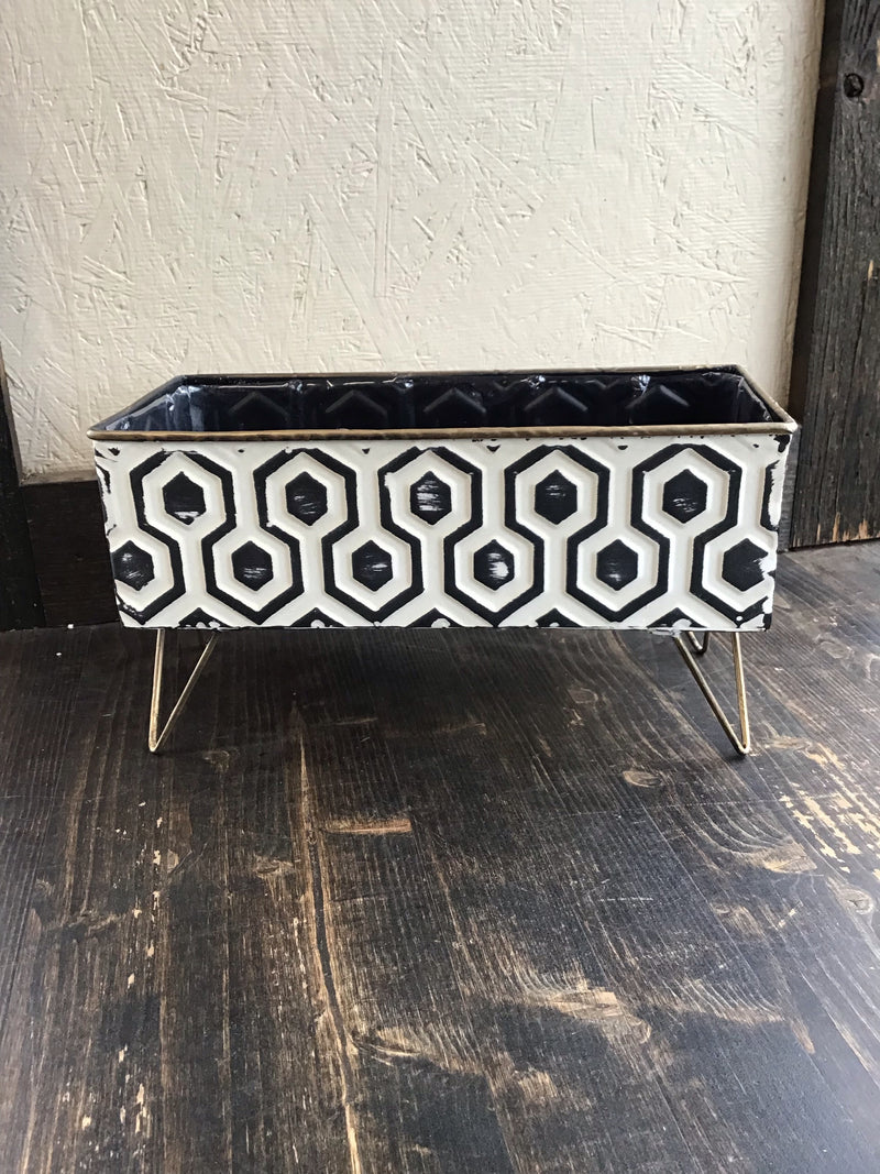 Rectangle Hexagon Planter