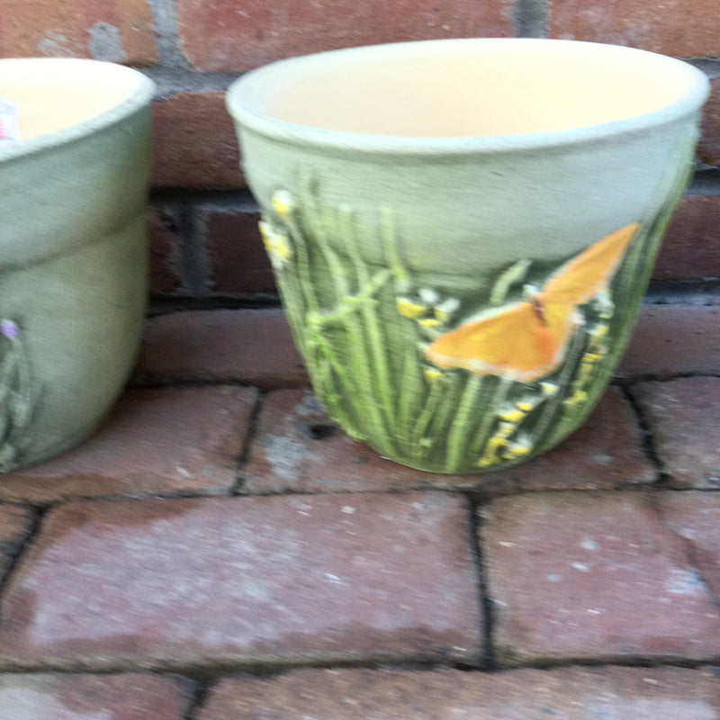8” Assorted Hand Painter Planter