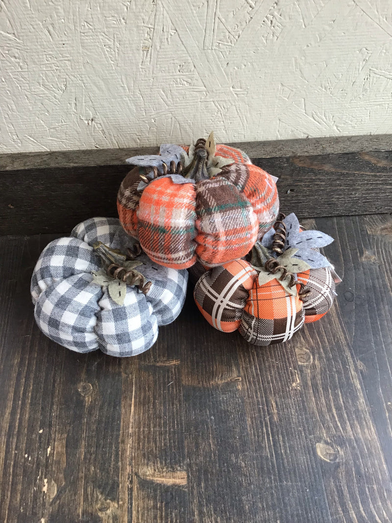 Stuffed Pattern Pumpkins
