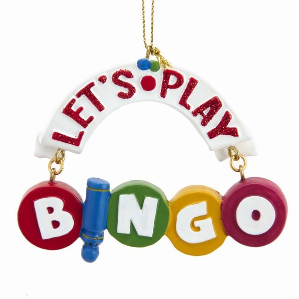 Let's Play Bingo Ornament