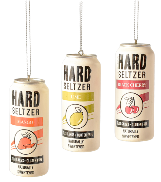 Hard Seltzer Ornament