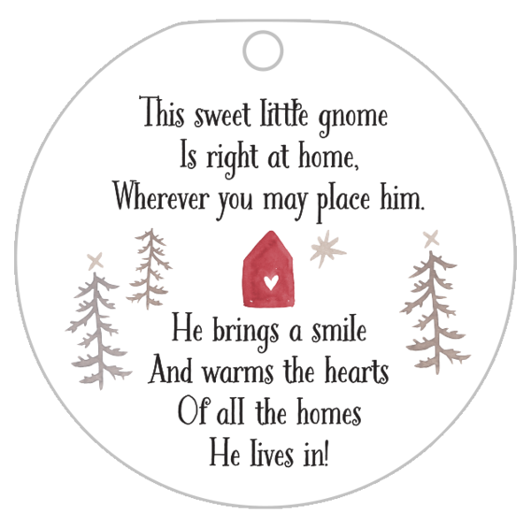 Santa Gnome Shelf Sitter