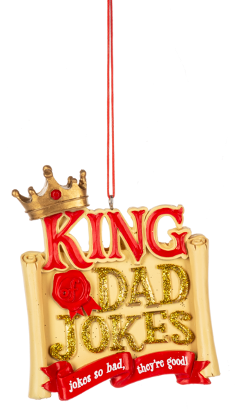 Dad Jokes Ornament
