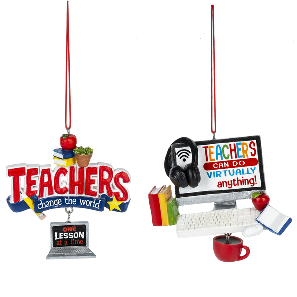 Virtual Teacher Ornament