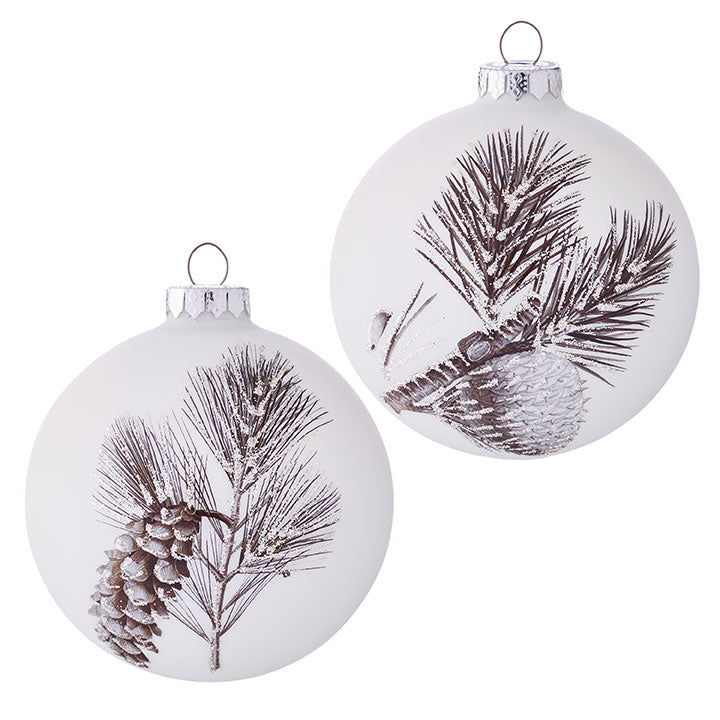 4" Pinecone Ball Ornament